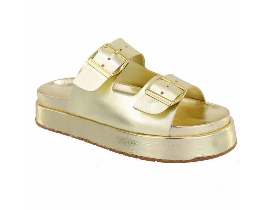 Flatform Alice Ouro Light | KUENTO SHOES